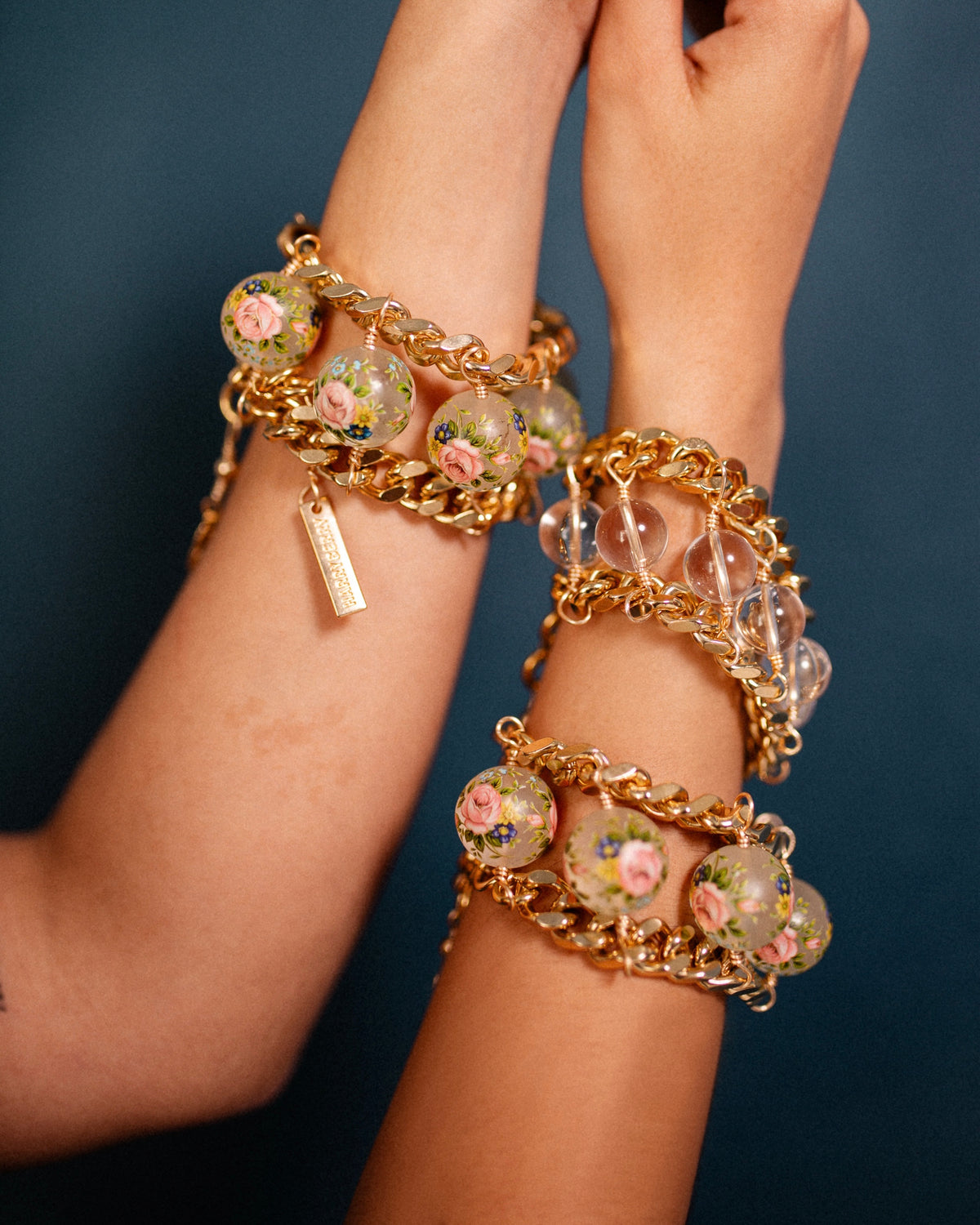THE GLADIATOR BRACELET CRYSTAL QUARTZ