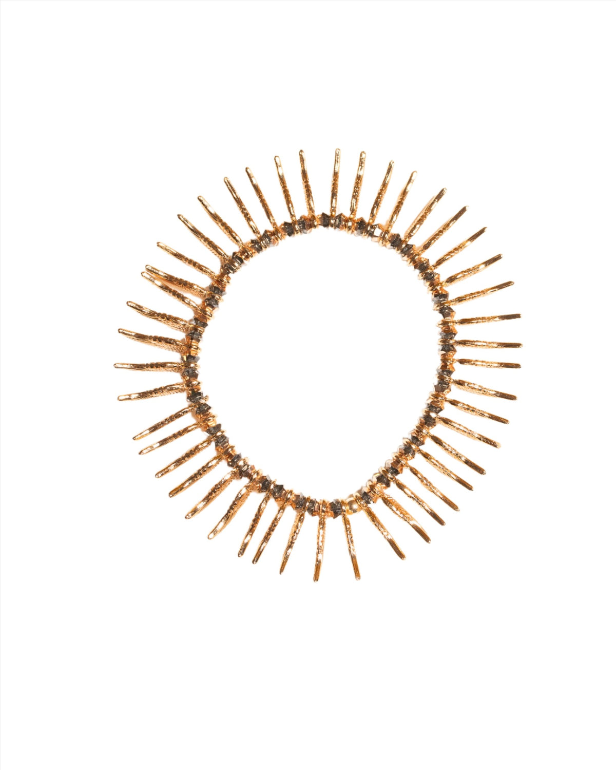 MICHAEL BRACELET GOLD CRYSTAL