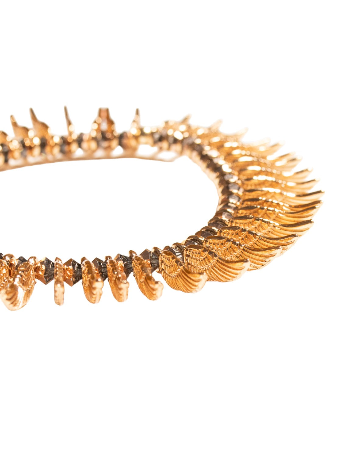 MICHAEL BRACELET GOLD CRYSTAL