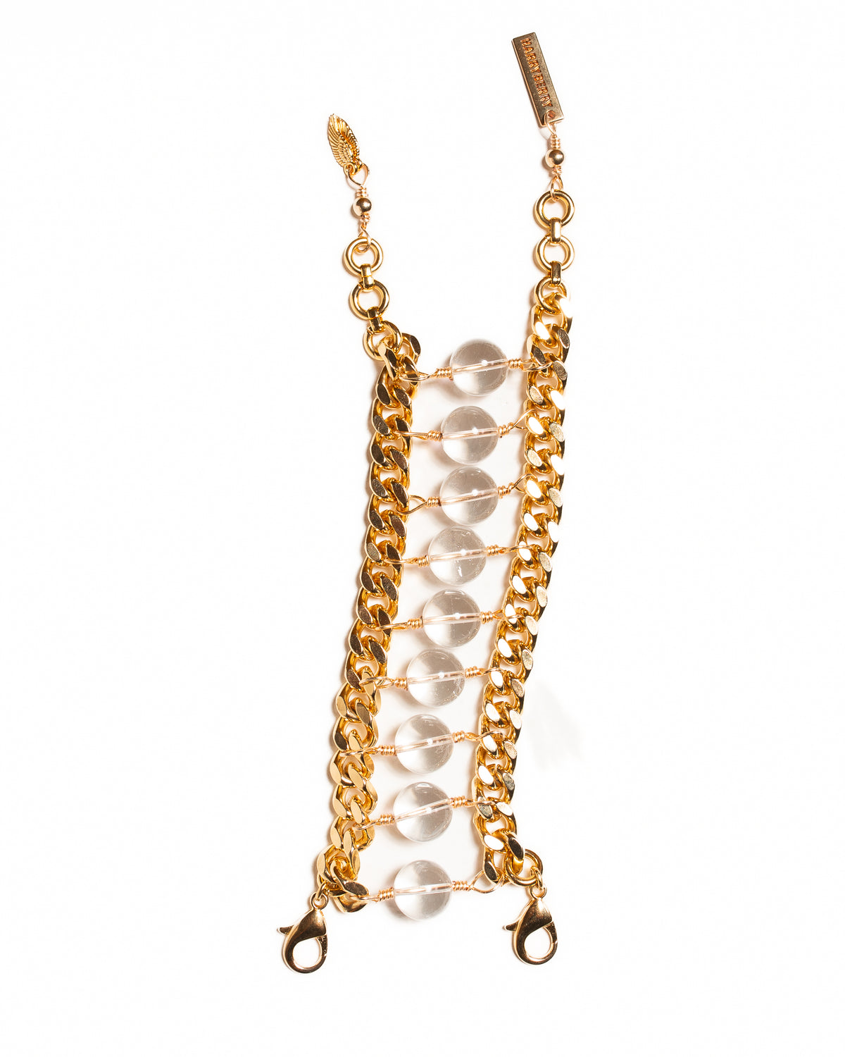THE GLADIATOR BRACELET CRYSTAL QUARTZ